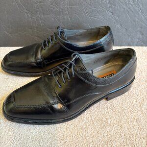 Florsheim Split Toe Oxford Dress Shoes Men's Size 13D Black Leather 18148